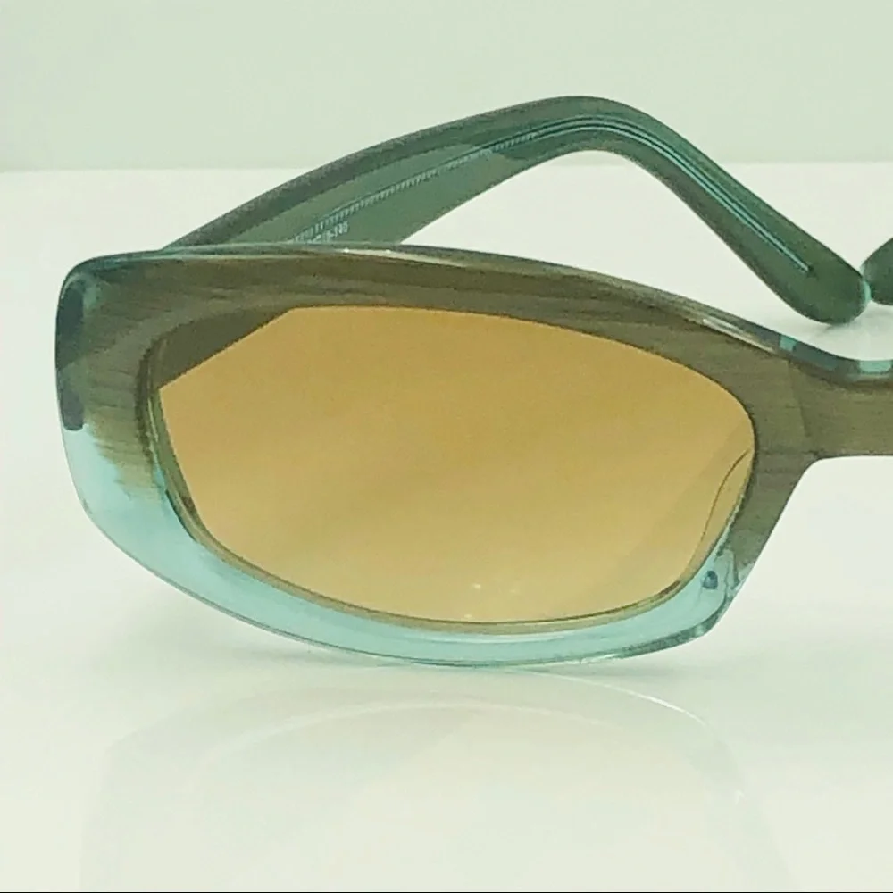 BCBG MAXAZRIA Gray Oval Sunglasses Frames